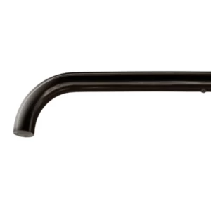 Medium Wall Washbasin Faucet 25×8×7 cm, Shiny Titanium | Hatch Company