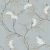 Wall decoration floral design, size 10 m x 0.53 m, gray color, model 33306