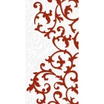 Wall Tiles, Color Red, Length 30cm, Width 60cm, Height 8mm, Model Serena Décor