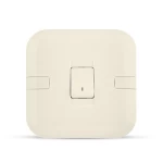 20A DP Switch with LED Indicator, 1 Gang, Beige, 7x7cm Size, 250V | Spectra