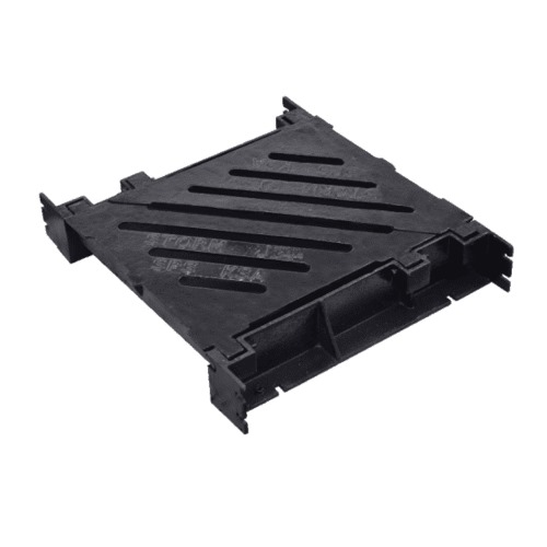 Manhole Cover Ductile Iron 600 mm Square Shape, | Saudi pipe systems company (SPS)
