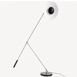 Floor Lamp Attractive Shape, 179 cm Length, 41 cm Width, 28 cm Height, Black