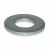 Flat Steel Washer Size 1/4 inch, Silver color, Grainger brand