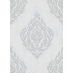 German Wallpaper, Gray Color, Length 10 m, Width 0.53 m, Model: 10060-31
