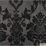 Classic Wallpaper Length 10m, Width 0.53m, Dark Gray Color, Model 225013VE