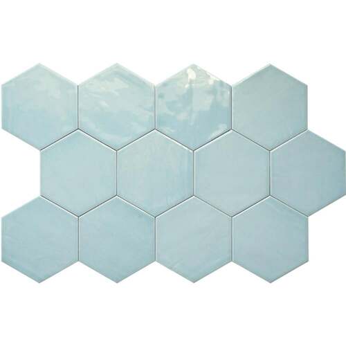 Artens Porcelain Flooring 16x4 cm, 8 mm Thickness, Aqua Color | Artens