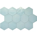 ارضيات بورسلان Artens، لون اكوا، مقاس 16×4 سم، سمك 8 مم