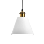 معلق إضاءة مودرن، أبعاد 13.5×17 سم، لون أبيض