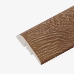 Wooden Parquet End Accessory, Dimensions 2400×45×9 mm, brown
