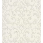 ورق جدران كلاسيكي لون بيج فاتح، مقاس 10 م×0.70 م، موديل 14048