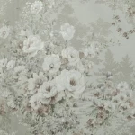 ورق جداري ورود غلاف فينيل، طول 15.6م، عرض 106 سم، لون ابيض مع احمر ورمادي