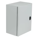 Single Door Electric Enclosure, Galvanized Steel, Height 800 mm, Width 400 mm, Depth 200 mm | Al Fanar Factory