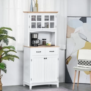 Kitchen Buffet and Storage Cabinet 170x73x40 cm, White | Revvvd Factory