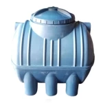 خزان مياه العالمية افقى مصنوع من فايبر جلاس سعة 3000 لتر  مقاس  155 × 143 × 210 سم