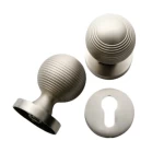 Separated Movable Door Handle Silver 