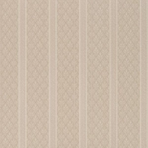 Italian Wallpaper Striped Design 10m x 0.73m, Beige, Model 3937 | Balbaid Decor Company