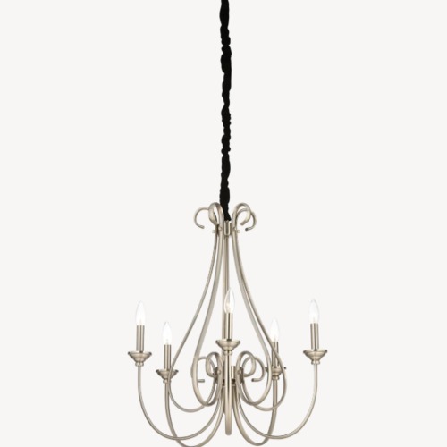 Luxury White Pendant Chandelier Height 52 cm Width 73 cm Length 73 cm | Abyat Company