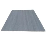 بديل خشب PVC مستطيل ابعاد 60×290 سم لون ساده رمادي