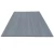 Rectangular PVC wood substitute, dimensions 60 x 290 cm, plain gray color