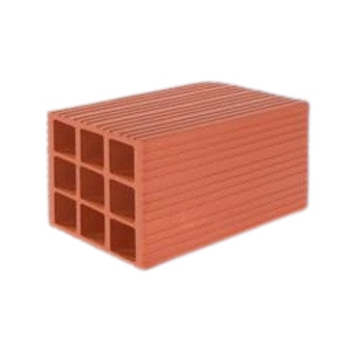 طوب احمر مفرغ مقاس 40×20×20 سم قوة الضغط 35 كجم/سم2 | شركة الصراط السعودية
