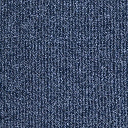 Office Carpet 50x50 cm Blue PVC Backing, Model 553 | 