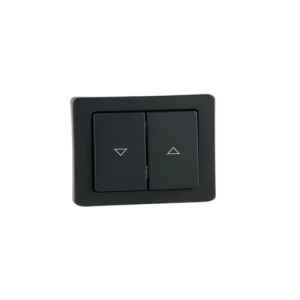 Q1 Curtain Switch 7 × 7 cm Black Color | S0934BQ1BK