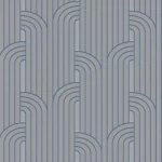 ورق جدراي هندسي لون رمادي، طول 10 م، عرض 0.70 م، موديل Z76048 