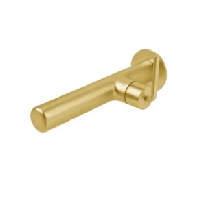 Wall Mounted Bathroom Washbasin Mixer Hidden 20.9×7 cm, Matte Gold | Hatch Company