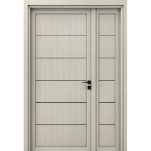 Classic Wooden Door and a Half 160×235 cm, Grey Color | YT-54276516