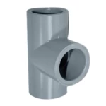 TEE CPVC 90°  Schedule 80 Al-Munif Size 1 inch Color Light Gray 