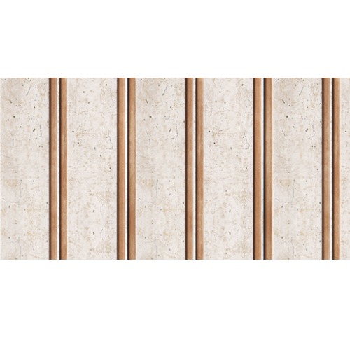 Korean Internal Wood Substitute for Walls 207×9×2800 mm, Polystyrene | MIGA L007-2087 | The specialist for decoration