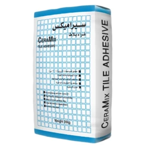 غراء بلاط اسمنتي معدل بالبوليمر سيراميكس عبوة 20 كجم | اركي لكيميائيات البناء المتقدمة