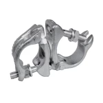 Swivel Coupler, Galvanized, 1.071kg Weight, Zinc-Plated, Max Load 17KN, EN 74 Certified | JAECO