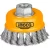 Cup Brush Twisted Wire, Size 5 Inch, Ingco Brand