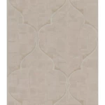 Italian wallpaper, dark beige color, length 10 m, width 0.53 m, model 57020