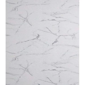 Chinese Marble Alternative 280x122 cm Rectangle Light Gray with Black Veins | Luxury line
