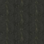 ورق جداري ايطالي لون اسود تصميم كلاسيك، مقاس 10 م×1.06 م، موديل RC19006