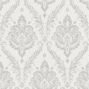 Belgian Wallpaper Classic Design Gray Color 10m x 0.53cm | Abyat Company