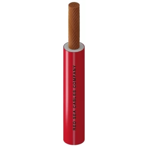 سلك نحاس شعر CU/LSZH مقاس 2.5 mm2 450/750 V لون أحمر طول اللفة 100 Yards | RESCAB