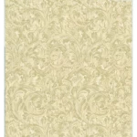 Patterned wallpaper, light beige color, length 10 m, width 0.73 m, model 56863 