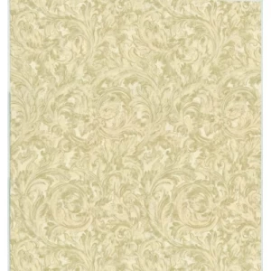 Patterned Wallpaper 10m x 0.73m Light Beige, Model 56863 | Balbaid Decor Company