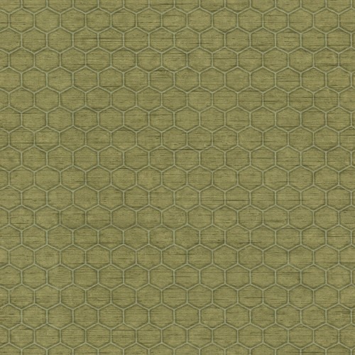 Italian Geometric Wallpaper 10m x 0.73m Olive Beige, Model 45127 | Balbaid Decor Company