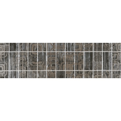 Ceramic Floor, Listel Labyrinth Dark, 11.5x50 cm, Rectangular  | Future Ceramic Company