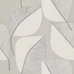 Wall decoration leaf-patterned design, size 10 m x 0.53 m, pale beige color, model  73243