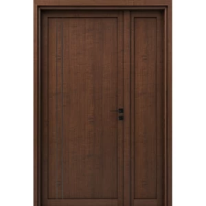 Luxury Wooden Door and a Half 160×235 cm, Brown Color | EXO7