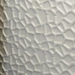 3D Wall Panels, Length 50 cm × Width 50 cm, White Color, Model Name gaps