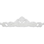 شرائح فوم PU للسقف، حجم 22×96.5 سم، لون ابيض | شركة زخارف