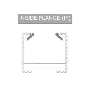 Cable Ladder Straight (IF) Pre Galvanized Steel 137mm Side 450mm Width 50×25mm Channels 32mm Flange | Bahra Cables