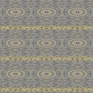 Synthetic Wool Mosque Carpet Pile Height 11 mm Gray Color Patterned, Model Al-Qadisiyah | 