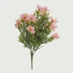 ورد صناعى ياسمين، لون وردى، ارتفاع 35 سم، عرض 11 سم